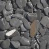 Flat pebbles schwarz 15/30