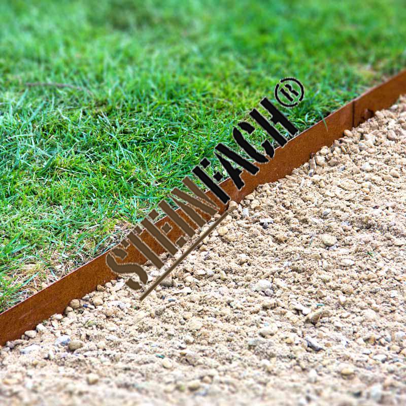 Multi Edge Lawn Edging Steinfach Corten Steel Multi Edge