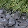 Flat pebbles black 30/60